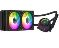 GAMEBOOSTER BLADE 240B ARGB Fanlı LGA1700/AM5 Uyumlu 240mm CPU Sıvı Soğutma Sistemi (Siyah)     - 1